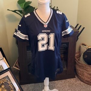 Nike Youth Size Large Dallas Cowboys Jersey, #21 Elliott, Excellent Condition